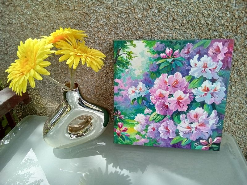 Rododendrons in The Garden